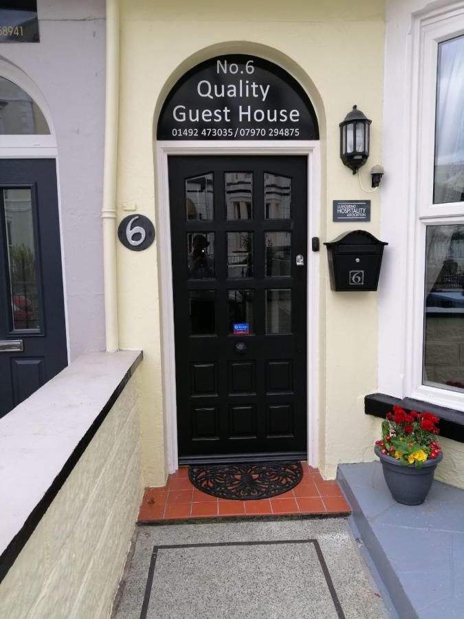 No 6 Quality Guesthouse Llandudno Ngoại thất bức ảnh